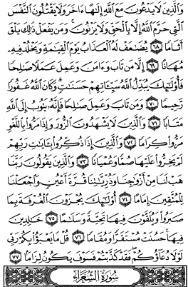 سوره فرقان